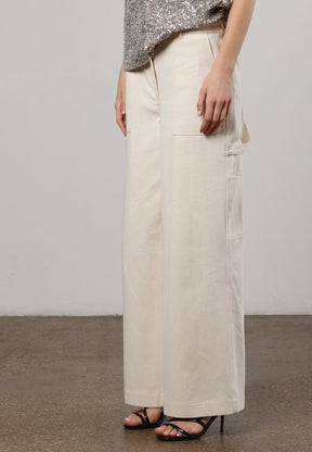 VISION TROUSERS OFF WHITE